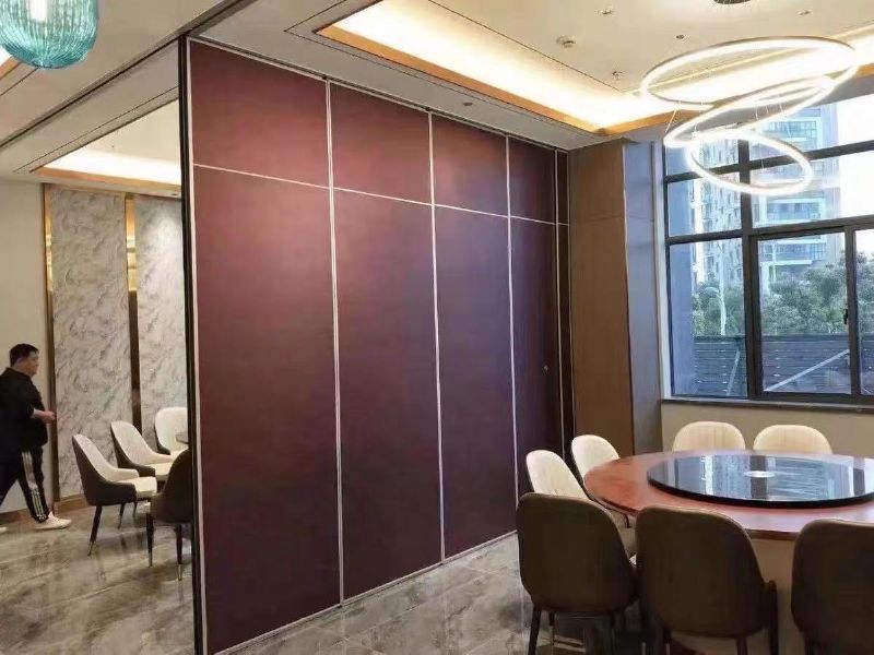 濰坊酒店活動隔斷墻飯店包廂，移動折疊推拉隔斷