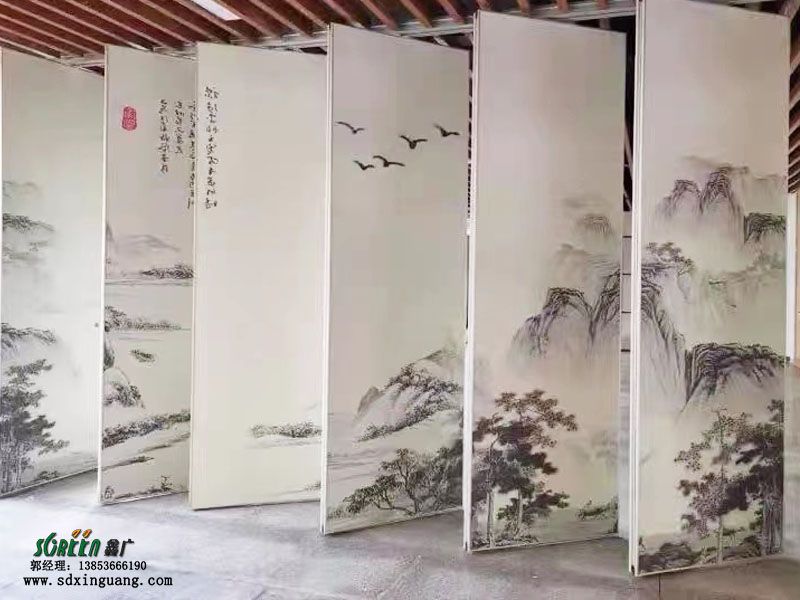 濰坊活動隔斷 酒店屏風隔斷工程