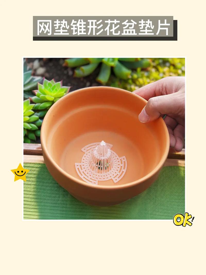 錐形花盆墊片 透氣防漏土的隱形守護者